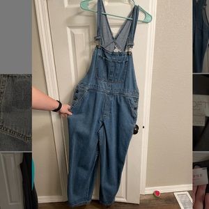 Size large overalls